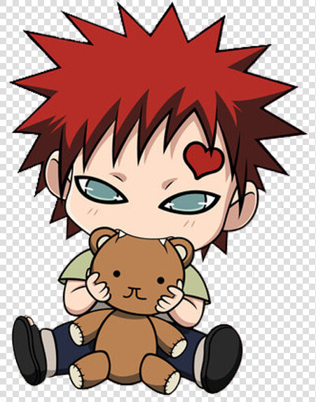 Chibi Png File   Chibi Gaara  Transparent PngTransparent PNG