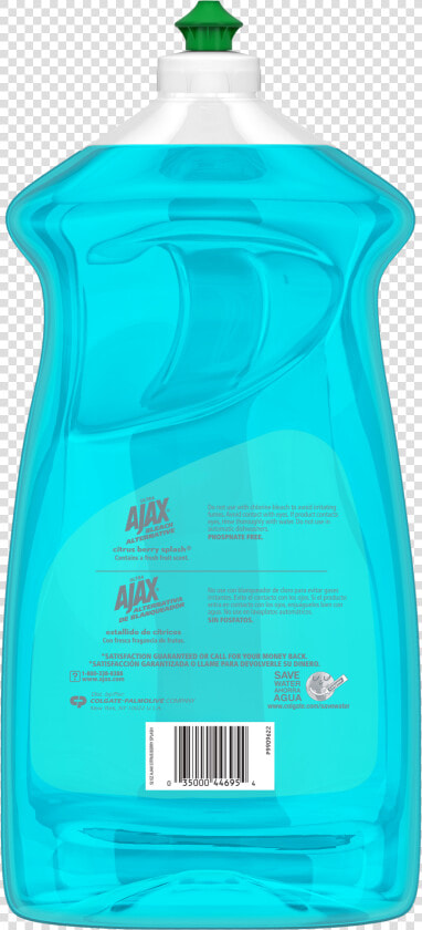 Ajax Ultra Triple Action Liquid Dish Soap  Bleach Alternative   Dry Suit  HD Png DownloadTransparent PNG