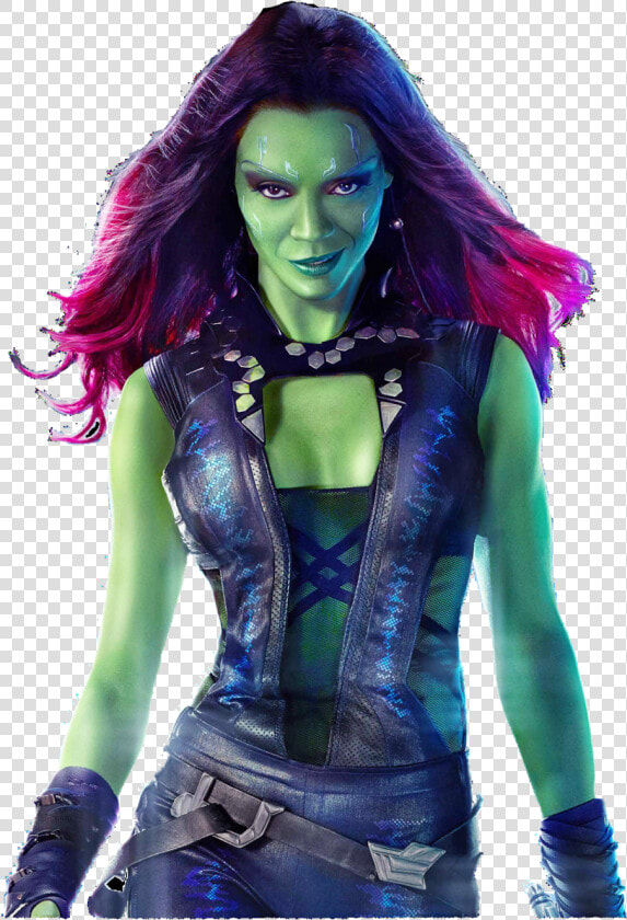 Gamora Png Free Download   Zoe Saldana Infinity War Gamora  Transparent PngTransparent PNG