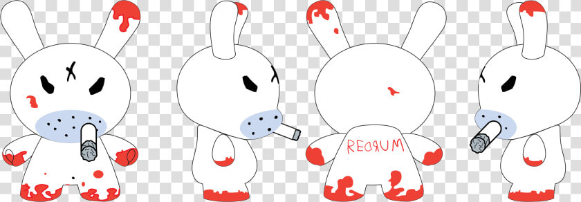 While The Redrum Dunny Was Cool In The Past   Stuffed Toy  HD Png DownloadTransparent PNG