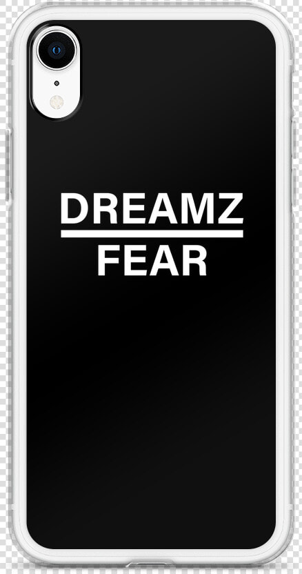 Dreamzfear2 Mockup Case On Phone Default White Iphone   Iphone  HD Png DownloadTransparent PNG