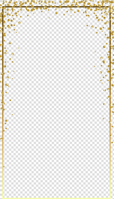 Gold Glitter Frame Png Image   Golden Glitter Border Png  Transparent PngTransparent PNG