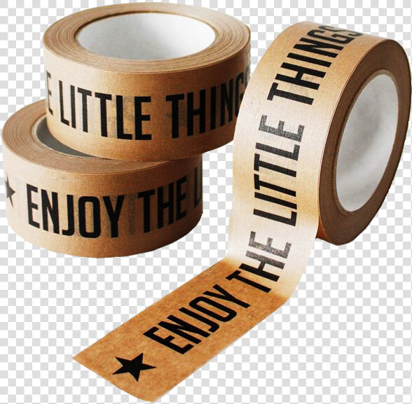 Printed Paper Tape   Printed Brown Paper Tape  HD Png DownloadTransparent PNG