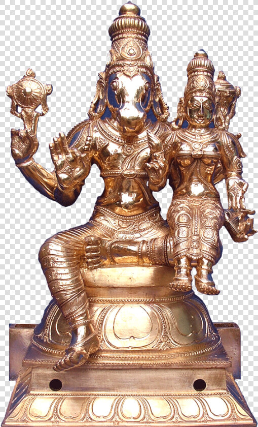 Panchaloha Haygrevar Lakshmi   Panchaloha Idols Manufacturers In Kumbakonam  HD Png DownloadTransparent PNG