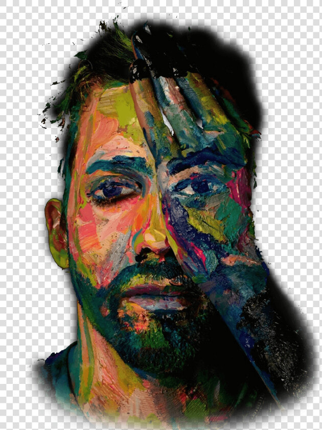 Facepaint   David Blaine   Self portrait  HD Png DownloadTransparent PNG