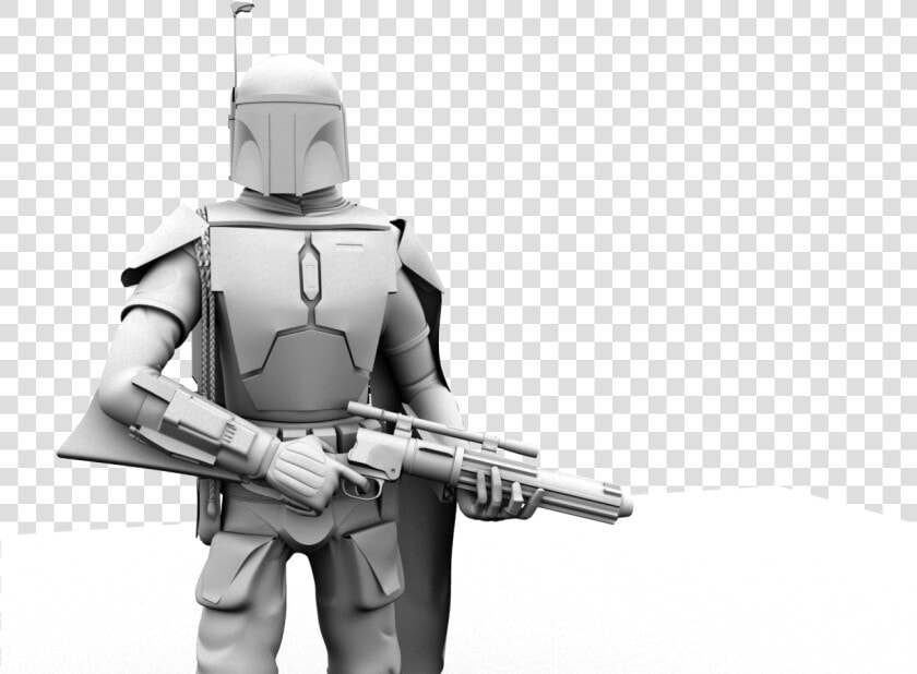 Transparent Boba Fett Head Png   Assault Rifle  Png DownloadTransparent PNG