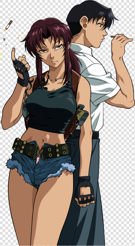 Black Lagoon Revy Png   Revy Black Lagoon Png  Transparent PngTransparent PNG