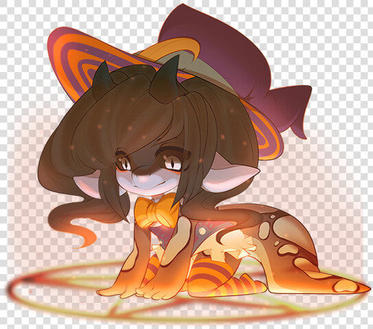 Pebblesraven Summoning Circle Chibi   Cartoon  HD Png DownloadTransparent PNG