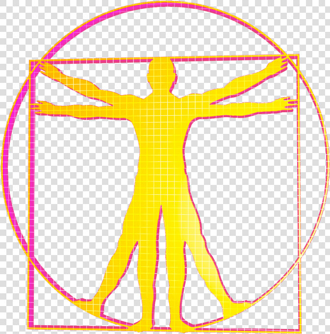 Vitruvian Man Hologram Icon Data Src   cdn   Leonardo Da Vinci Png  Transparent PngTransparent PNG