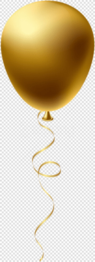 Balloon yellow clip Art illustration party Supply smile   Gold Balloons Clip Art  HD Png DownloadTransparent PNG