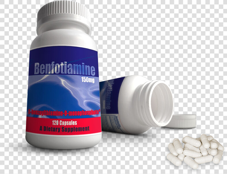 Benfotiamine 150mg Gelatin Capsules  HD Png DownloadTransparent PNG