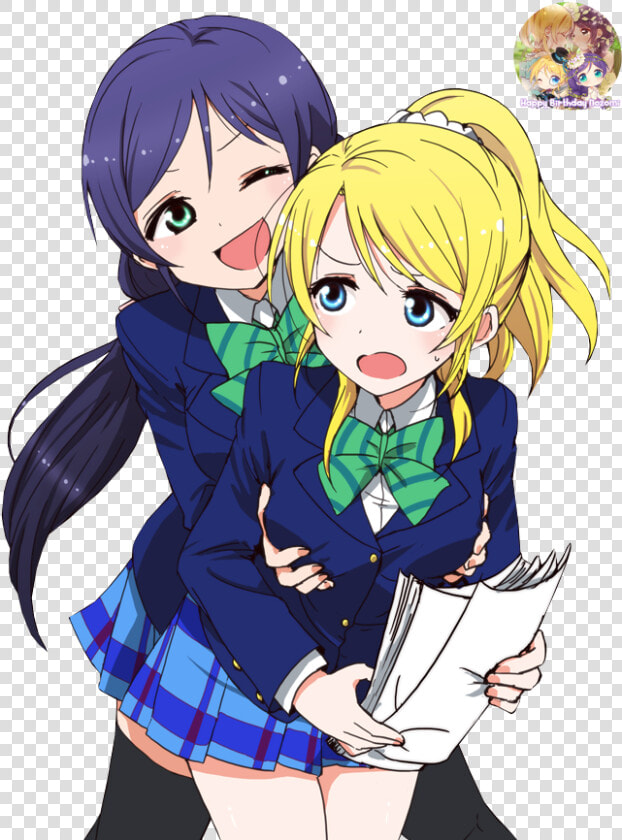 Love Live Eli X Nozomi  HD Png DownloadTransparent PNG