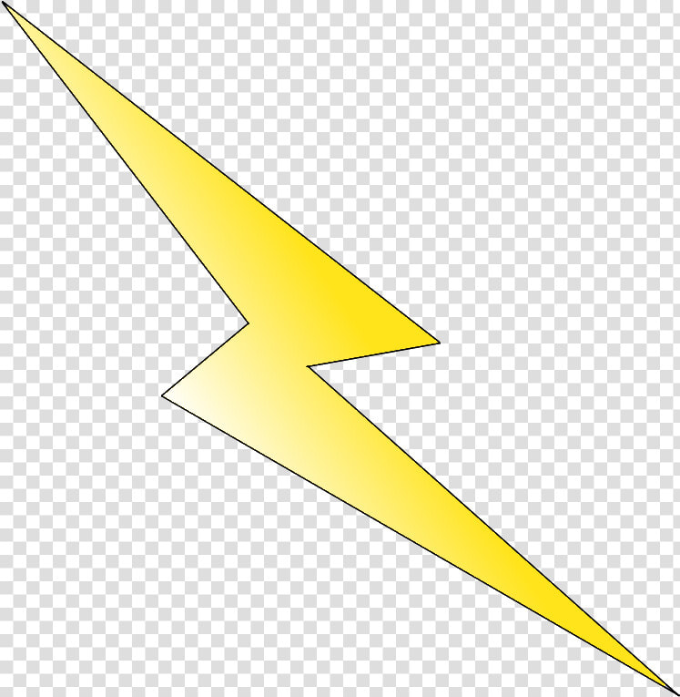 Lightening Bolt   Triangle  HD Png DownloadTransparent PNG