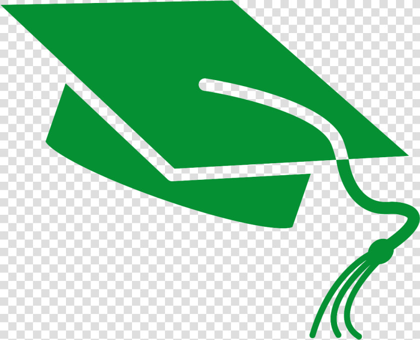 Grad Cap Icon   Graduate Cap Green Png  Transparent PngTransparent PNG