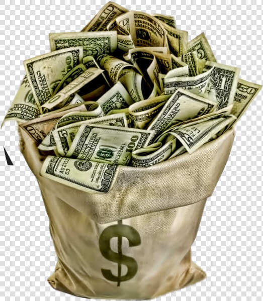  moneybag  cash  sack   Bucket Of Money Png  Transparent PngTransparent PNG