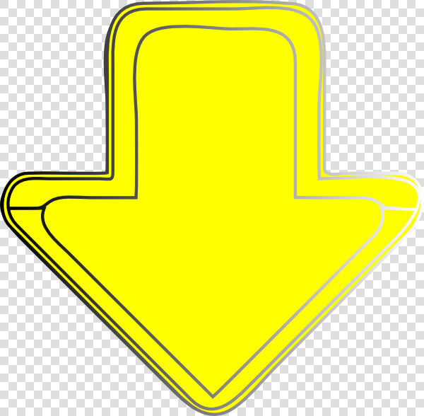 Down Arrow In Black Background   Png Download   Yellow Arrow Black Background  Transparent PngTransparent PNG