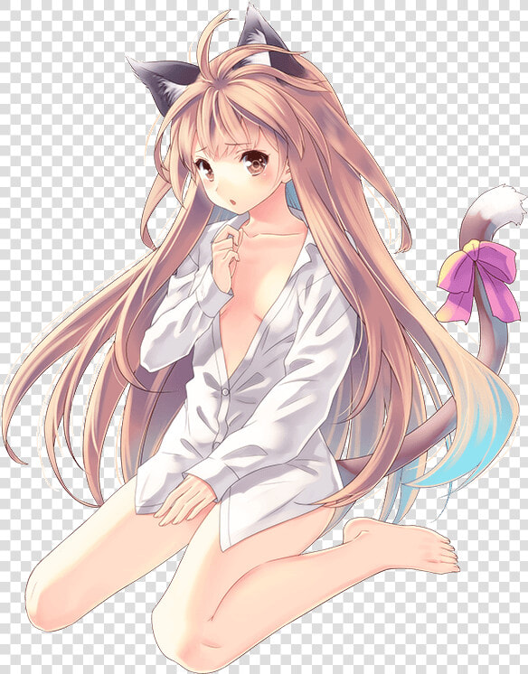 Last Summoner Wiki   Neko Anime Girl Ecchi Png  Transparent PngTransparent PNG