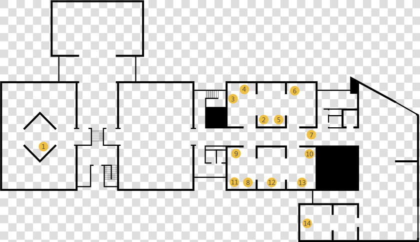 Ask At The Front Desk For A Scavenger Hunt Activity   Beaverbrook Art Gallery Map  HD Png DownloadTransparent PNG