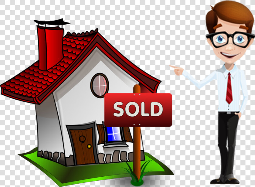 House Sold Clip Art   Transparent Cartoons   House Sold Clip Art  HD Png DownloadTransparent PNG