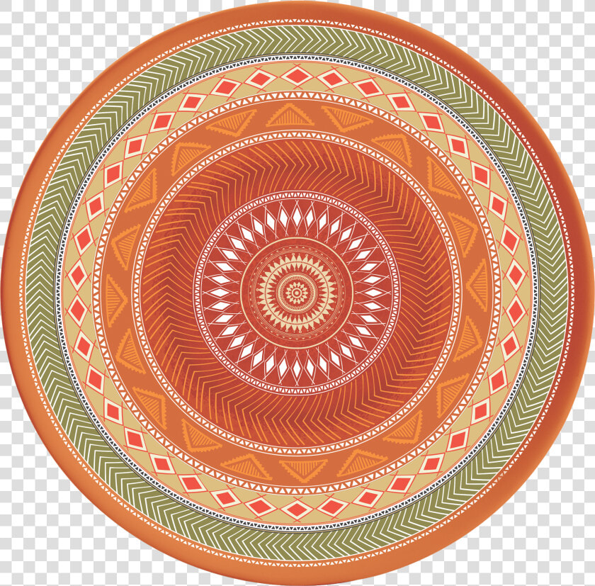 6 Pc Rnd Persian Terracotta Matt Dinner Plate Set   State Council Of Ayurvedic And Unani Medicines Bihar  HD Png DownloadTransparent PNG