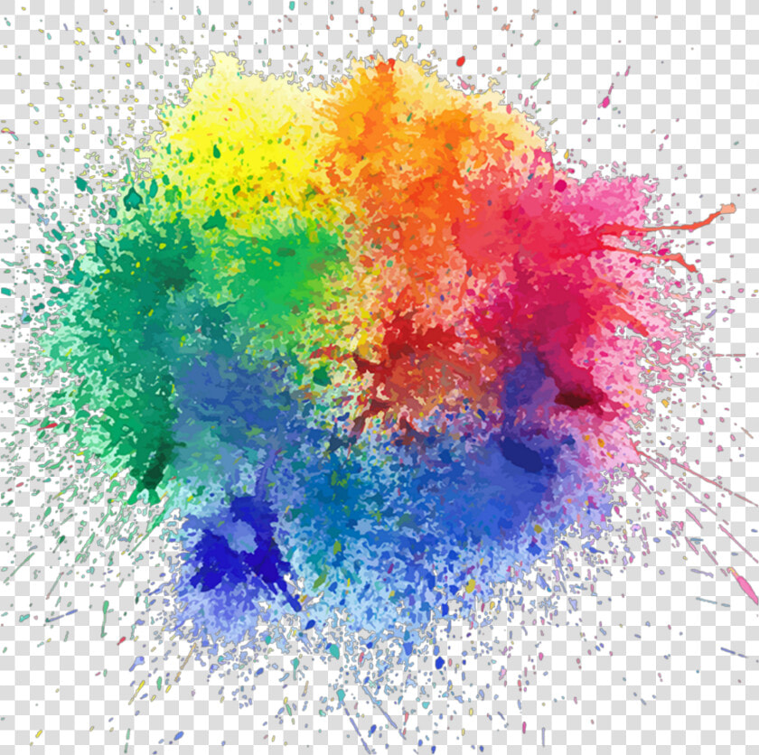  paint  splash  effect  picsart   Color Splash Transparent Background  HD Png DownloadTransparent PNG