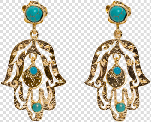 Hamsa Earrings   Earrings  HD Png DownloadTransparent PNG