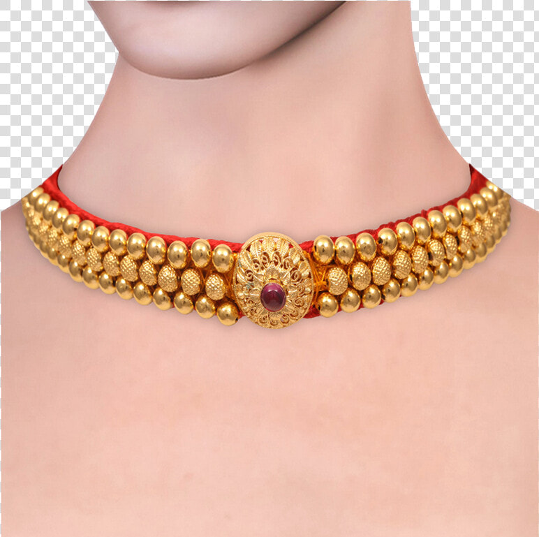 Transparent Gold Beads Png   Gold Thushi Designs With Price Png  Png DownloadTransparent PNG