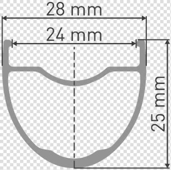 Dt Swiss Gr 531 Disc Brake Rim   Sketch  HD Png DownloadTransparent PNG