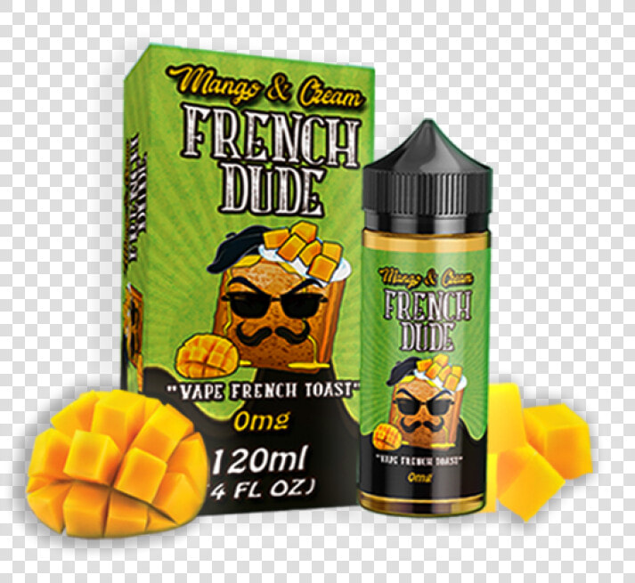 Mango  amp  Cream French Dude 120ml By Vape Breakfast  HD Png DownloadTransparent PNG