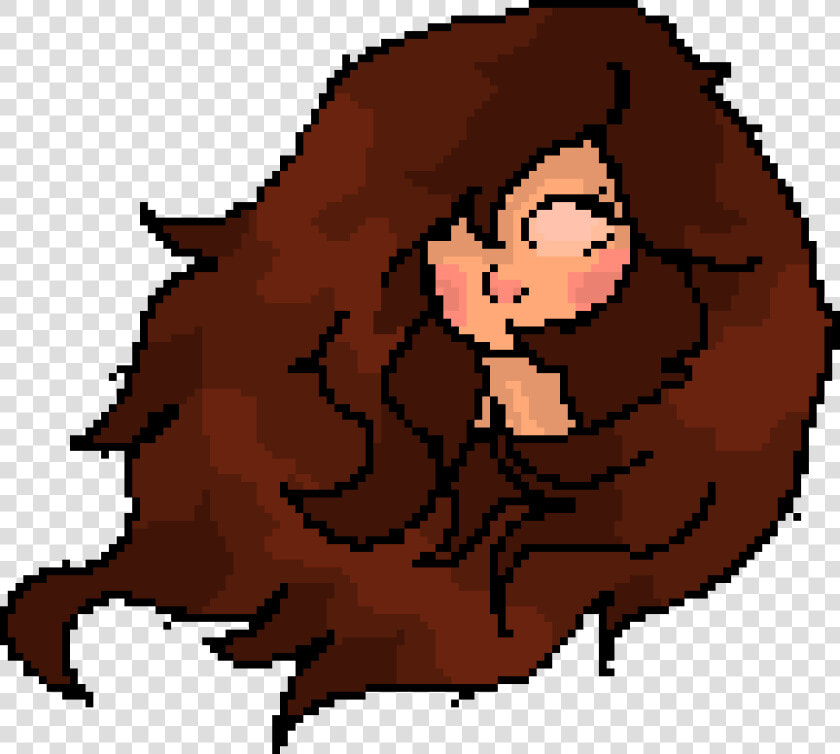 A Pixel Girl Head   Pixel Kız  HD Png DownloadTransparent PNG