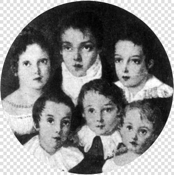 Ana Luisa De Loreto Wife Of Caxias With Siblings   Label  HD Png DownloadTransparent PNG