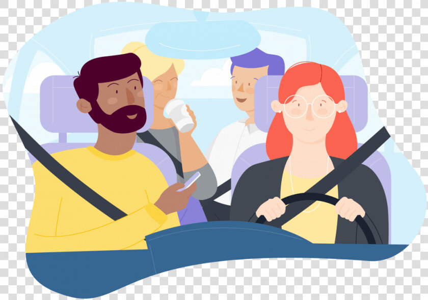 Carpool Rideshare  HD Png DownloadTransparent PNG