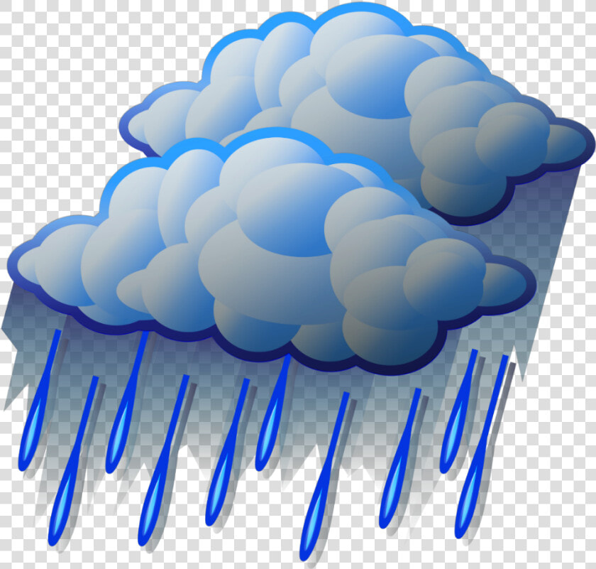  ftestickers  clipart  cloud  rain  raindrops   Heavy Rain Clipart  HD Png DownloadTransparent PNG