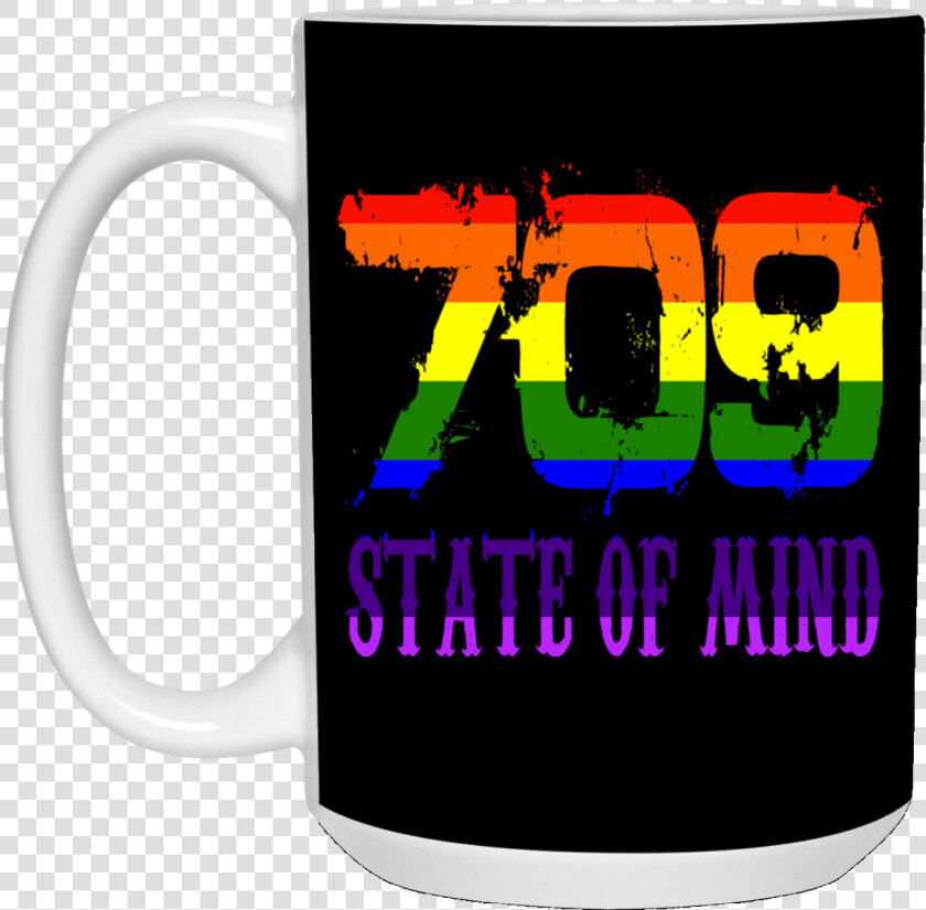 709 State Of Mind Nl Pride White Mug   Beer Stein  HD Png DownloadTransparent PNG