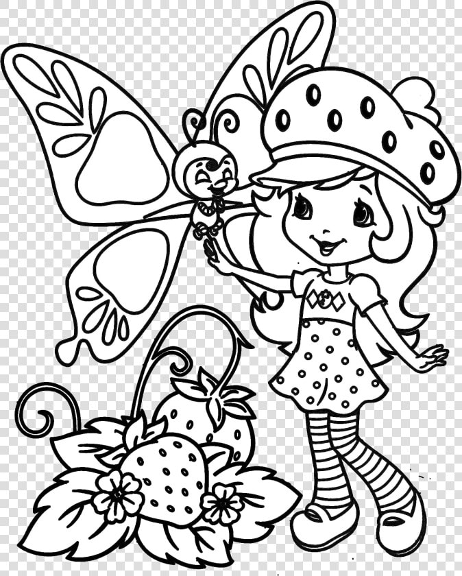 Desenhos Para Colorir Moranguinho  HD Png DownloadTransparent PNG