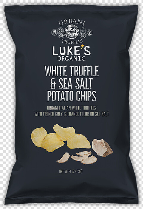 Potato Chips White Truffle Sea Salt   Luke  39 s Truffle Chips  HD Png DownloadTransparent PNG