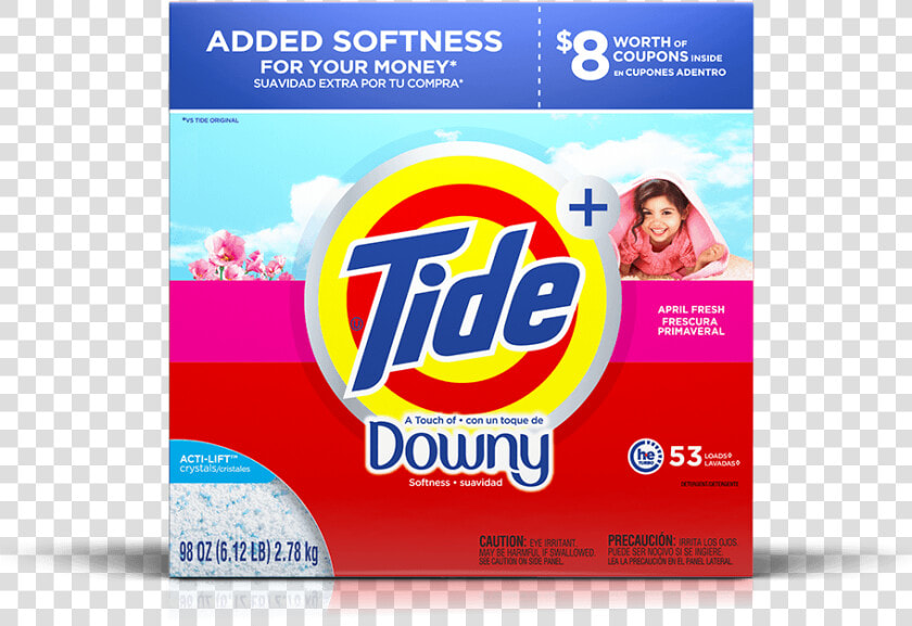 Tide Plus A Touch Of Downy April Fresh   Graphic Design  HD Png DownloadTransparent PNG