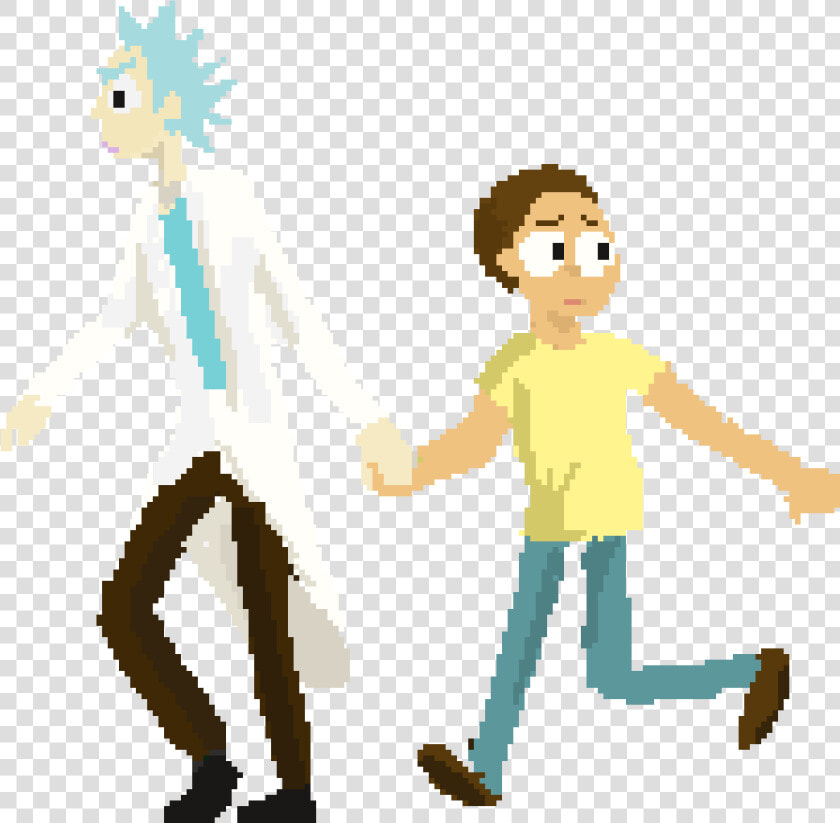 Edward Elric Morty Smith Rick Sanchez Summer Smith   Rick And Morty Transparent Gif  HD Png DownloadTransparent PNG