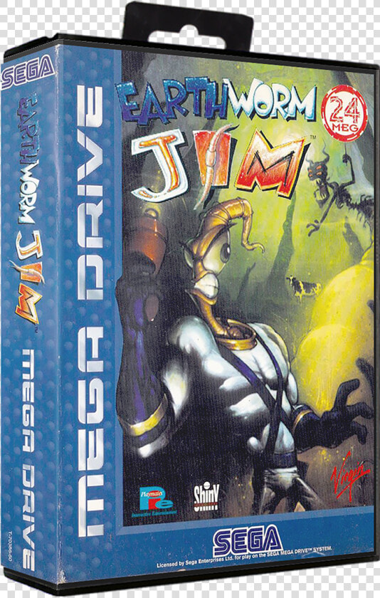 Earthworm Jim Sega Mega Drive  HD Png DownloadTransparent PNG