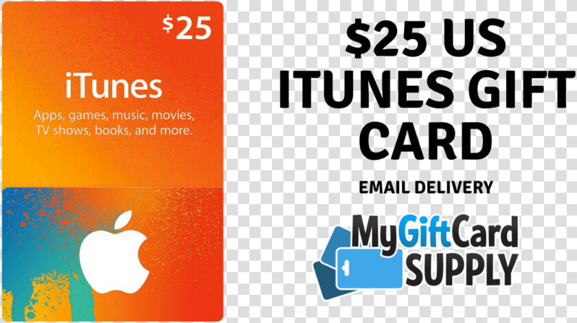 Itunes Gift Card 25    Itunes 25   HD Png DownloadTransparent PNG