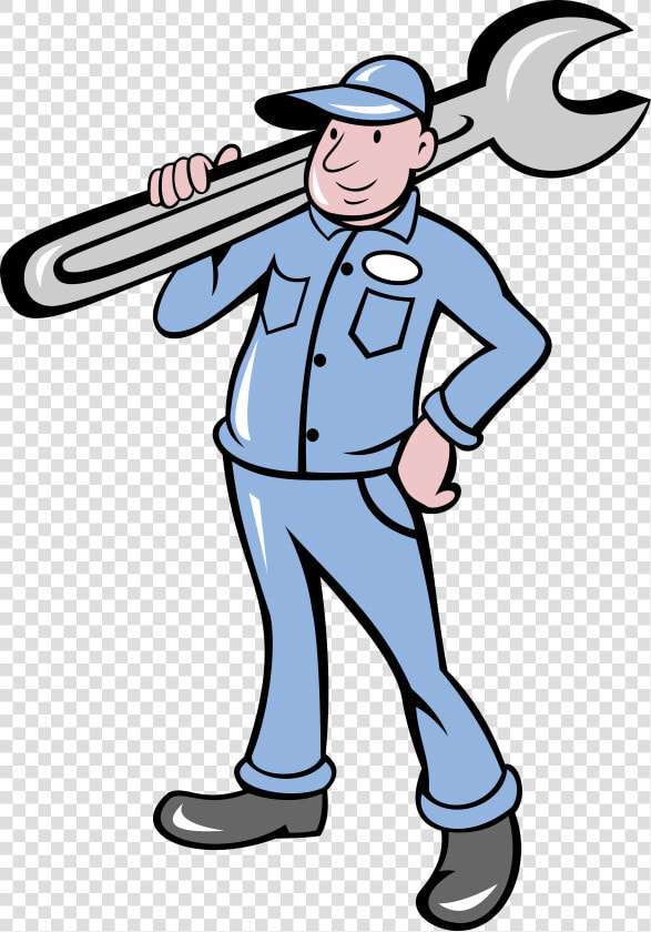 Cartoon Auto Repair Wrenches Transparent Background   Cartoon Mechanic Transparent Background  HD Png DownloadTransparent PNG