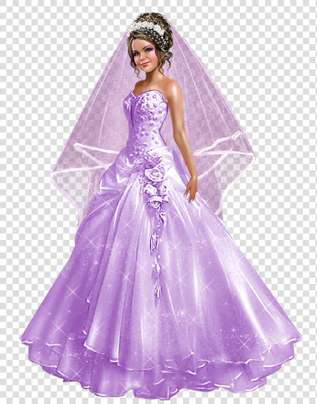 Tubes 3d Artist Zlata M   Transparent Girl In Wedding Dress  HD Png DownloadTransparent PNG