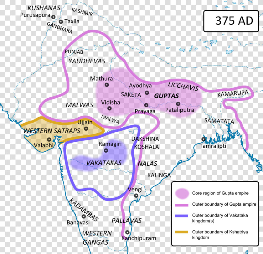 Gupta Empire  HD Png DownloadTransparent PNG