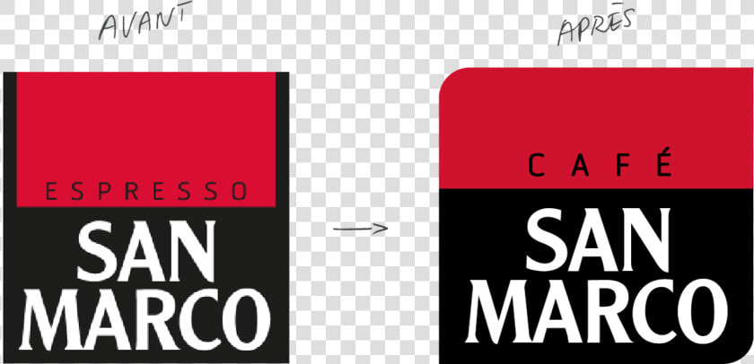 San Marco Logo Avant Et Après   San Marco Café  HD Png DownloadTransparent PNG