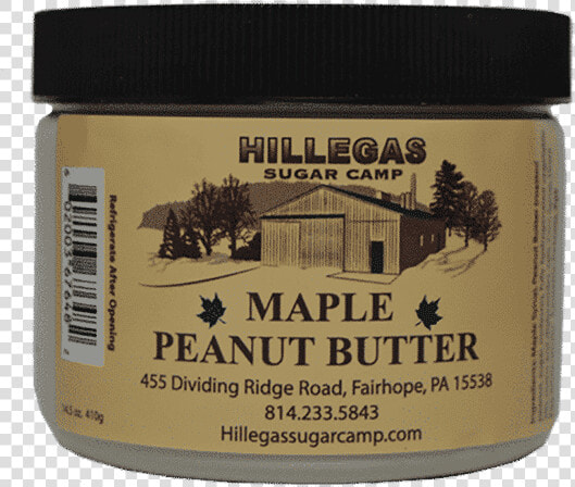 Hillegas Sugar Camp Maple Peanut Butter   1 2 A Pound Of Sugar  HD Png DownloadTransparent PNG