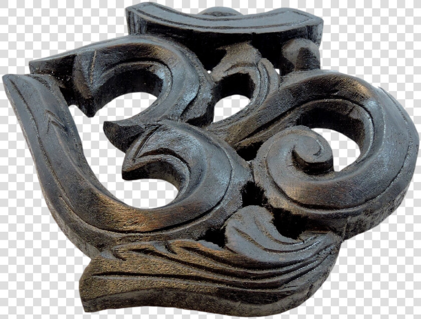 Tibetan Buddhist Hand Crafted Wooden Om Wall Hanging   Wood  HD Png DownloadTransparent PNG