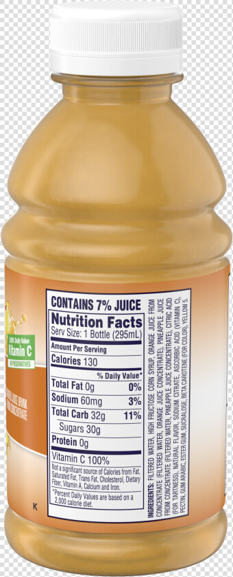 Ingredients Drink Label Nutrition Facts Png Ingredients   Plastic Bottle  Transparent PngTransparent PNG