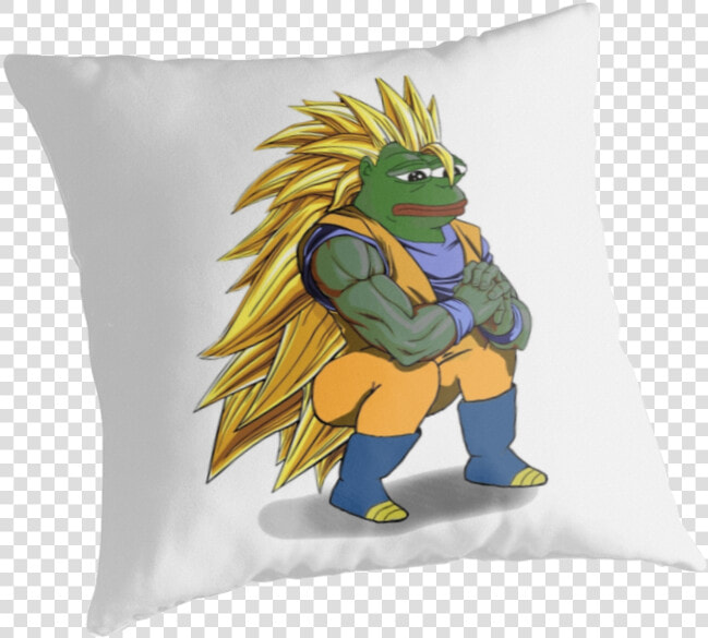 Rare Pepe Goku Super Saiyan Edition Goku Super Saiyan   Dragon Ball Z Pepe Meme  HD Png DownloadTransparent PNG