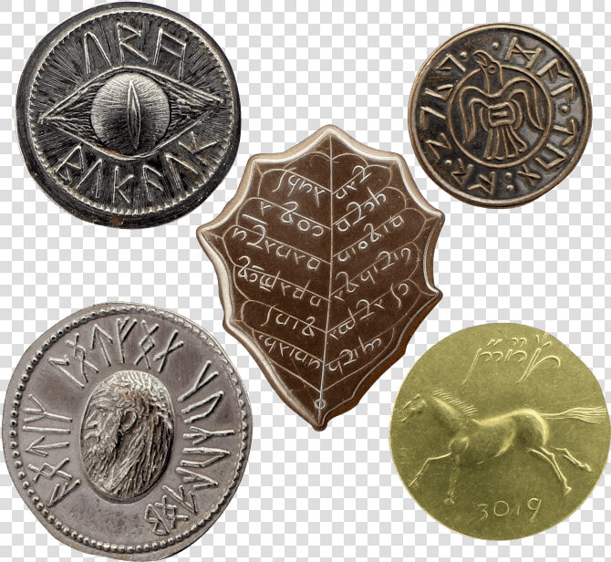 Lord Of The Rings Coin Set   Lord Of The Rings Coins  HD Png DownloadTransparent PNG