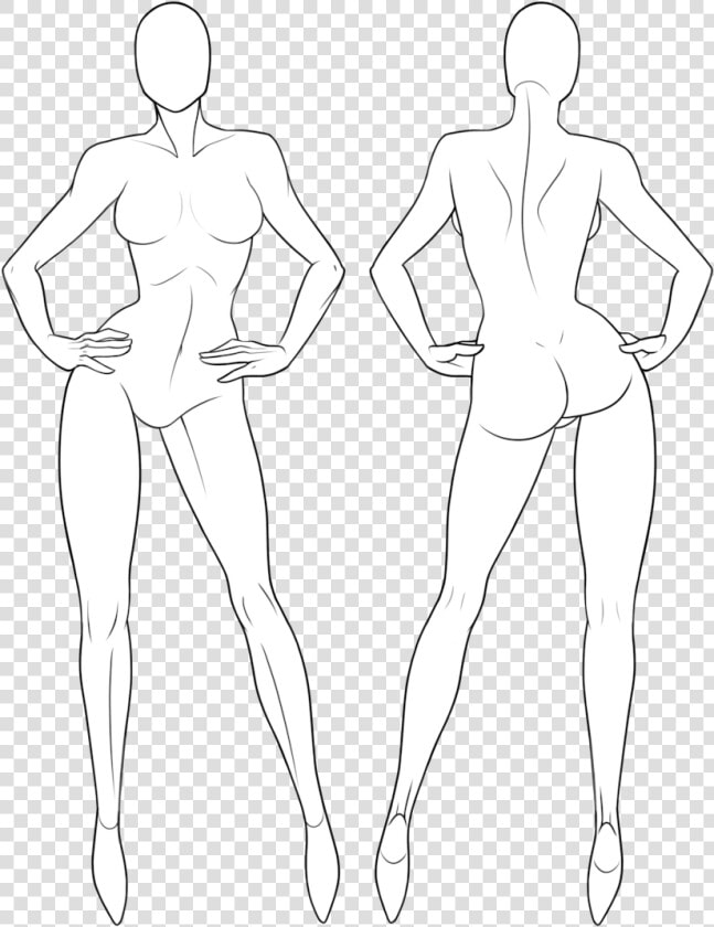 Collection Of Free Drawing Mannequin Base Download   Line Art  HD Png DownloadTransparent PNG